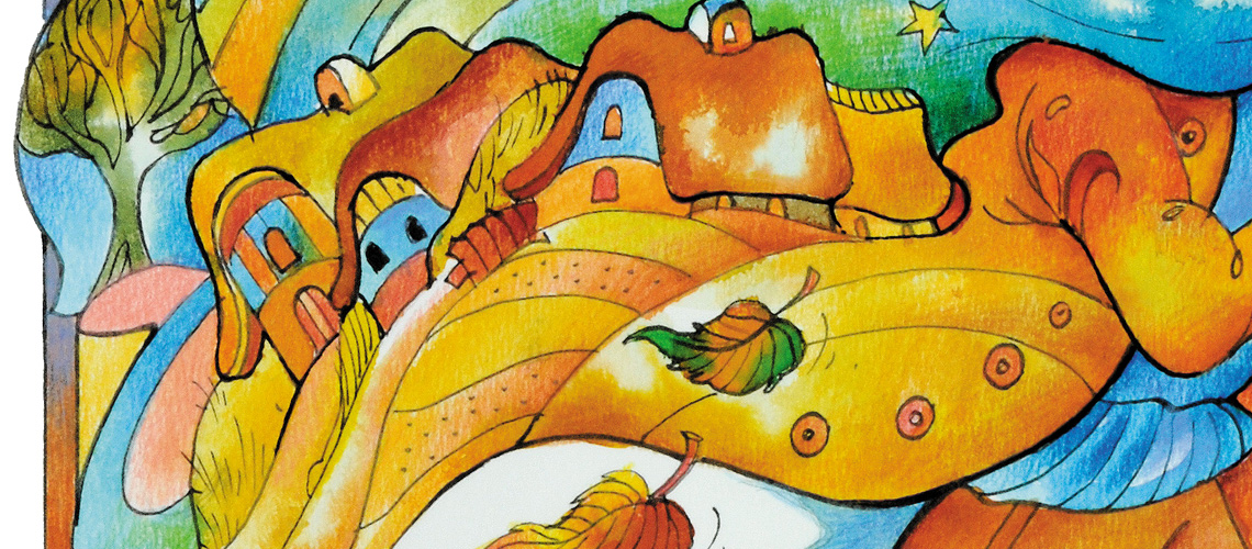 Naptár illusztrációk gyerekeknek